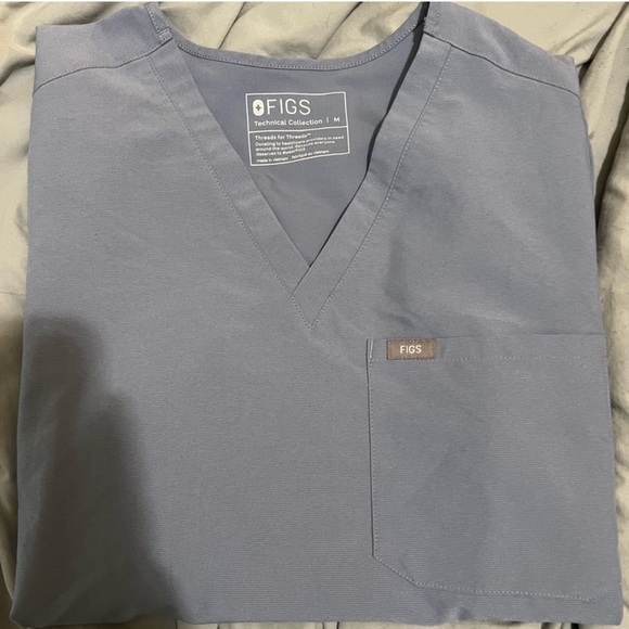 Figs Other - figs vapor blue catarina scrub top